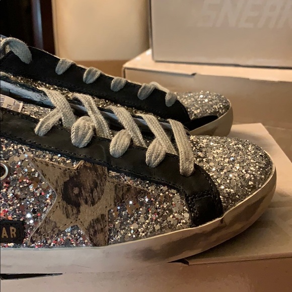 Golden Goose Glitter Animal Sneakers - Picture 2 of 7